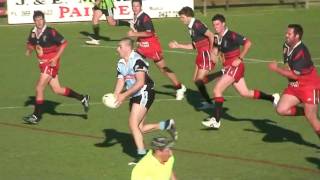 Lake Cargelligo Tullibigeal United v Wyalong Mothers Day 2010 Moglioti try [upl. by Gold]