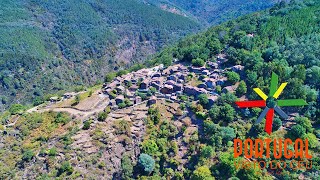 Talasnal 🏘️ the schist village aerial view  Aldeias de Xisto  Lousã  4K Ultra HD [upl. by Dag]