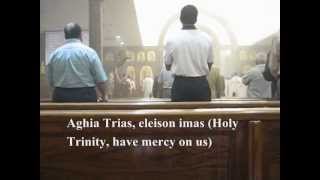 Trisagion Aghios O Theos  Coptic Hymn [upl. by Aihsemaj]