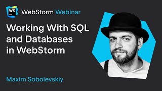 Working With SQL and Databases in WebStorm [upl. by Mihalco]