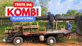 Teste da kombi PLATAFORMA 2400 kg [upl. by Oiliduab]