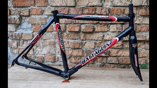 Battaglin Compact 700c M 55  fullcarbon frameset [upl. by Collayer]