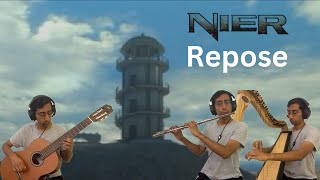 Repose  Nier flute guitar harp [upl. by Gerlac795]