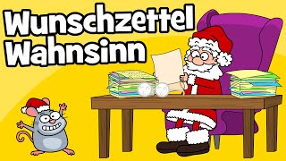 ♪♪ Weihnachtslied für Kinder – Wunschzettel Wahnsinn  Hurra Kinderlieder  Kinderlied Weihnachten [upl. by Lorianne]