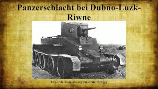 Panzerschlacht bei DubnoLuzkRiwne [upl. by Anaerda]