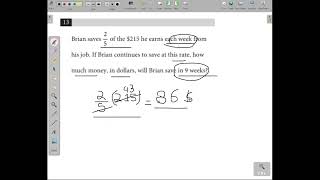 SAT MATH Practice test 6 Module 2 13 [upl. by Nuahs]