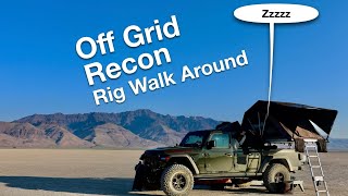 Jeep Gladiator Walk Around Off Grid Recon [upl. by Llewej330]