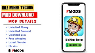 Idle Miner Tycoon Mod APK 2023  Hack for Unlimited Super Cash amp Coins [upl. by Bellanca]