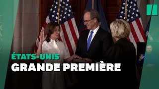 Kathy Hochul devient la première femme gouverneure de New York [upl. by Arriet]