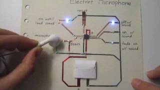 Electret microphone example card [upl. by Llenrep]