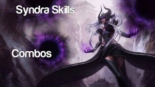 NUEVO Campeón Syndra Español Skills  Combos [upl. by Edahc]