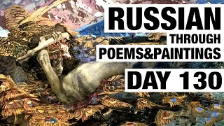 Reading Lermontovs quotThe Demonquot Day 130 of Russian Through Poems and Paintings [upl. by Augy240]