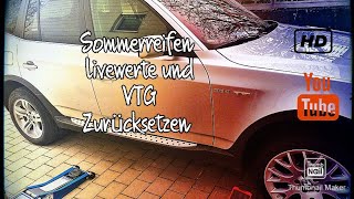 Sommerreifen bmw X3 19zoll und verteilergetriebe zurücksetzen [upl. by Kipp]