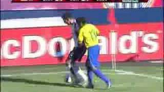 MNT vs Brazil Highlights  Sept 9 2007 [upl. by Dessma]