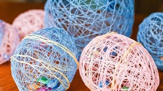 String Easter Egg Decorations [upl. by Penhall]