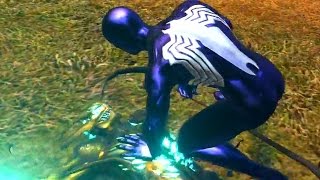 SpiderMan Web of Shadows  Walkthrough Part 31  Symbiote SpiderMan Vs Symbiote Electro [upl. by Odravde]