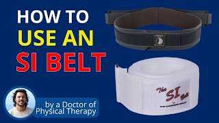 RIGHT Way to Use SI Belt for Sacroiliac Joint Pain [upl. by Kilian369]