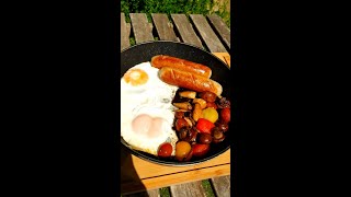 Mouthwatering Breakfast With Bratwurst Sausage🍳🥓 [upl. by Zhang]