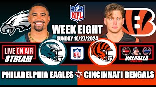 Philadelphia Eagles VS Cincinnati Bengals Week Eight Live Stream [upl. by Annahc699]