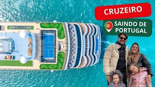 FIZEMOS UM CRUZEIRO SAINDO DE PORTUGAL 🇵🇹 [upl. by Haggerty]