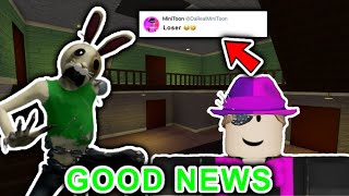 MINITOON RESPONDS TO HATE  NEW PIGGY UPDATE [upl. by Anauqed]