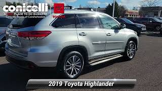 Used 2019 Toyota Highlander XLE Conshohocken PA T241229A [upl. by Goldina]