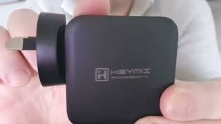 Unboxing HEYMIX 100W GaN USB C Charger [upl. by Faubert486]