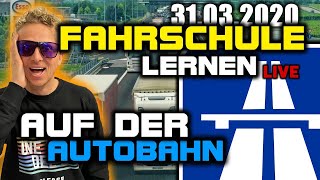 Fahrschule auf der Autobahn Livestream [upl. by Acus]