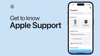 Get to know the Apple Support app for iPhone and iPad  Apple Support [upl. by Norga904]