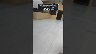 Waterproofing Made EASY💦💦💦💦💦shorts art home interiordesign painting [upl. by Tavis]