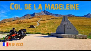 Col de la Madeleine  Motorradüberfahrt [upl. by Ridglea]