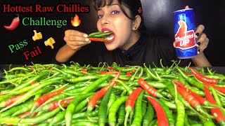 HOTTEST CHILLIES  CHILLI EATING CHALLENGE  EATING SPICY FOOD VIDEO  RAW CHILLI CHALLENGE  ASMR [upl. by Ratna]