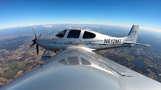 First Cirrus SR22 Turbo Flight [upl. by Noakes]