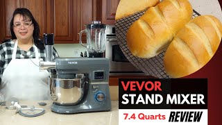 Vevor Stand Mixer with Bread Proofer Review  Blender and Meat Grinder  74 Quarts 600 Watts [upl. by Eckardt]