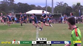 Tyren Ryan scores for Brothers vs St Marys [upl. by Enytsirk]