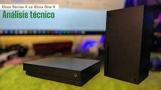 Xbox Series X vs Xbox One X  análisis técnico [upl. by Leahciam]