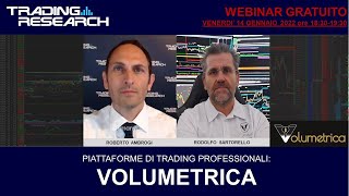 PIATTAFORME PROFESSIONALI Volumetrica Trading [upl. by Mosra]