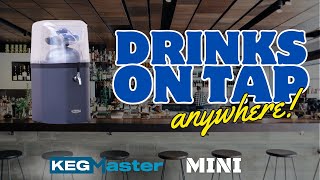 Tap into the possibilities with the KegMaster Mini Kegerator [upl. by Neb]