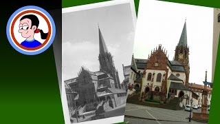 Aschaffenburg then and now [upl. by Annairol]