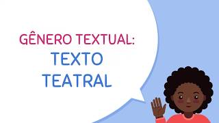 LÍNGUA PORTUGUESA  GÊNERO TEXTUAL TEXTO TEATRAL [upl. by Trebleda764]