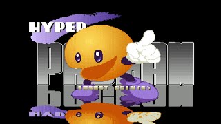 Playing HYPER PACMAN The funniest Pacman I have ever played ARCADE [upl. by Deragon]