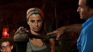 Survivor 45 Kellie Blindsided [upl. by Nilo]