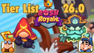 Up To Date Rush Royale META Tier List Update 260 [upl. by Domeniga]