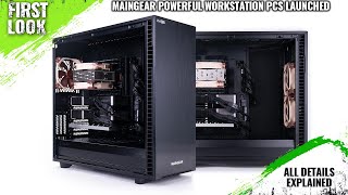 MAINGEAR Powerful Pro ProWS ProWS Max Series Workstation PCs Launched  Explained All Details [upl. by Enetsirhc]