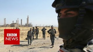 Iraqi Government Forces Take Control of the disputed city of Kirkuk  BBC News [upl. by Lalat]