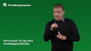 Information för dig med handikappersättning [upl. by Charin]