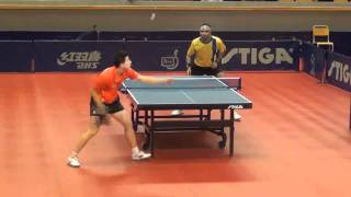 Best Sharath Kamal practicing with Manav Thakkar watch on [upl. by Nekal]