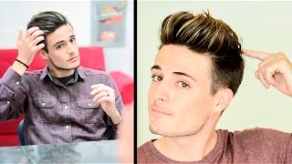 How to deal with Cowlicks  Mens Hair Tips and Tricks  3 Hairstyle Tips [upl. by Avivah203]