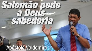 Salomão pede a Deus sabedoria  MENSAGEM com o Apóstolo Valdemiro Santiago 19122015 18h  IMPDRJ [upl. by Zachary801]