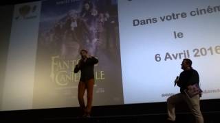 Avantpremière Le Fantôme de Canterville avec Michaël Youn [upl. by Shute957]